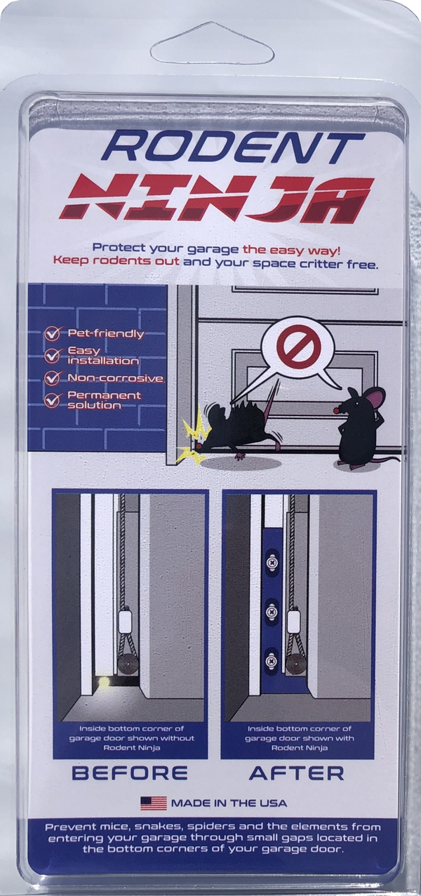 Rodent Rope Guard Garage Door Rodent Guard | Rodent Ninja | ThermoTraks
